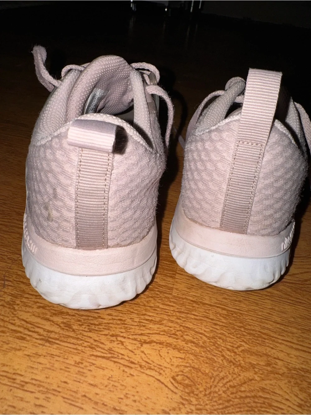 Nike Light Pink Mesh Sneakers